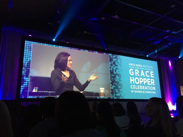 Sheryl Sandberg at GHC